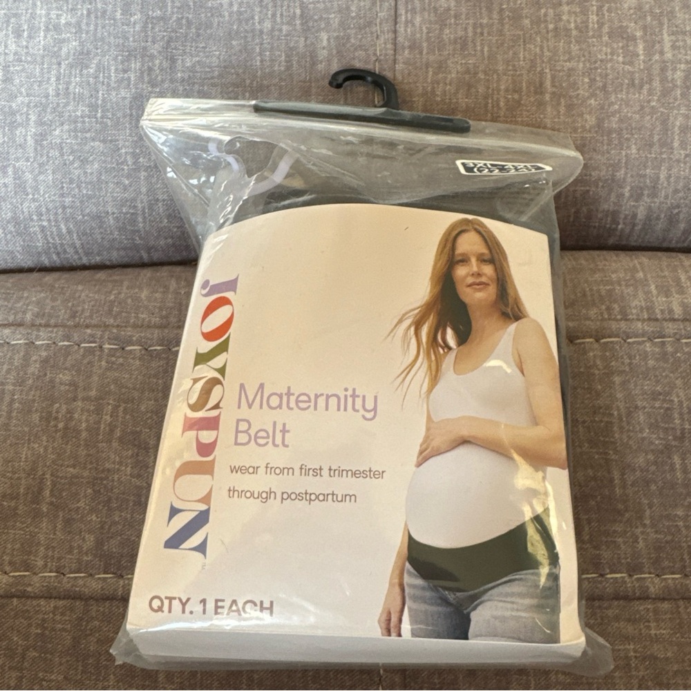 Joyspun Black Maternity Support‎ Belt - Adjustable Pregnancy Band